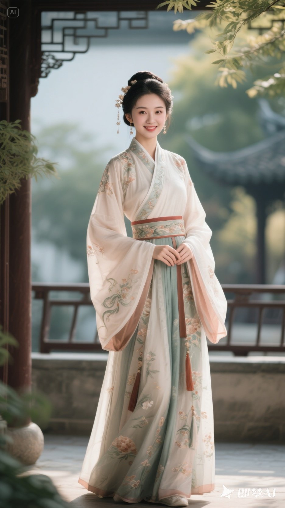国风lora-窈窕淑女-即梦AI绘画
