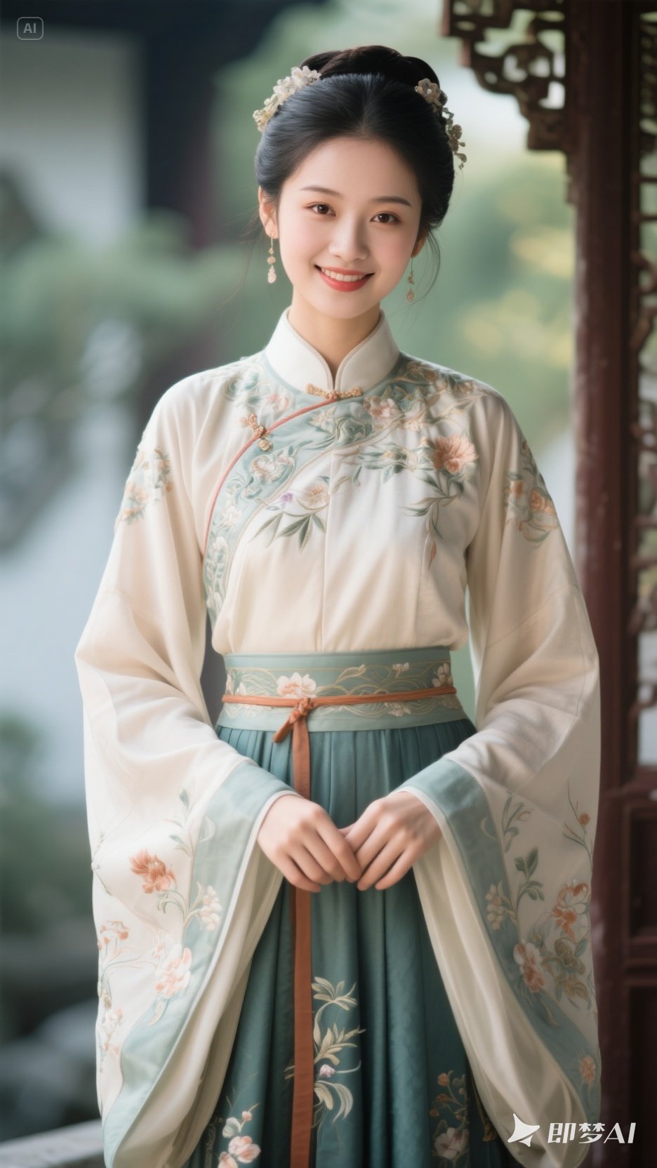 国风lora-窈窕淑女-即梦AI绘画