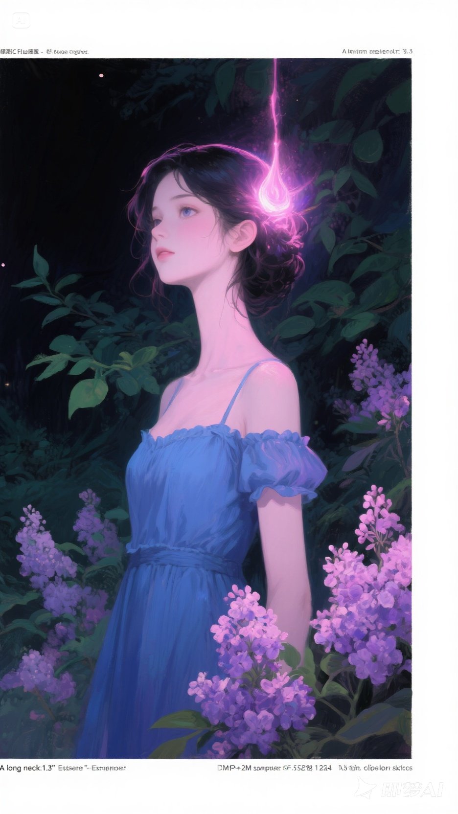 麦橘超然majicFlus, F.1_梧桐_厚涂风插画-即梦AI绘画