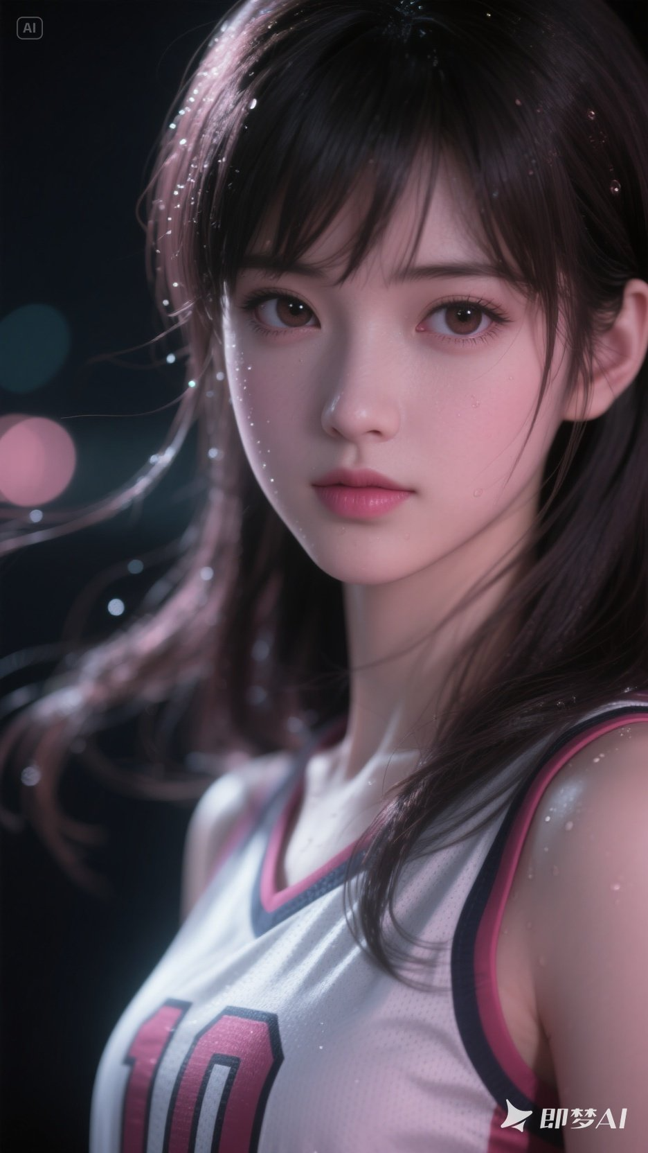 赤木晴子,3D高精度建模渲染——即梦AI